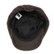 Men Visor Woolen Blending Newsboy Beret Caps Outdoor Casual Winter Cabbie Ivy Flat Hat