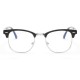 Men Woman Multi-colored UV Protection Mental Frame Retro Round Sunglasses