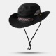 Men Woman Quick-drying Fisherman Bucket Hat Foldable Visor Hat With Embroidery