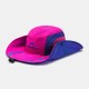 Men Woman Quick-drying Fisherman Hat Foldable Visor Hat With Embroidery Bucket Hat