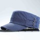 Men Women Breathable Adjustable Flat Hats Four Seasons Cap