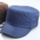 Men Women Breathable Adjustable Flat Hats Four Seasons Cap