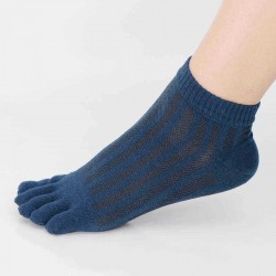 Men Women Breathable Wicking Short Ankle Sock Outdoor Sports Deodorant Five-Finger Socks