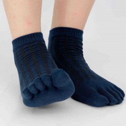 Men Women Breathable Wicking Short Ankle Sock Outdoor Sports Deodorant Five-Finger Socks