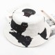 Men Women Cat Pattern Print Bucket Hat Outdoor Sunshade Fisherman Hat