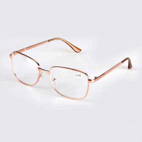 Men Women Cheap Lightweight Bifocal Reading Glasses Business Round Computer Glasses