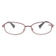 Men Women Classic Retro Men Women HD Metal Full Frame Ultra-Light Reading Glasses Anti-fatigue