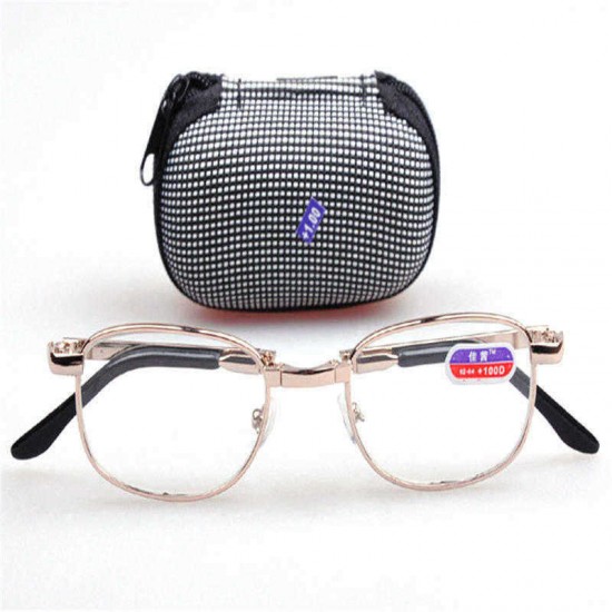 Men Women Collapsible Lightweight Reading Glasses Cheap Computer Glasses With Case