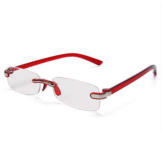 Men Women Comfortable Frameless Presbyopic Glasses HD Reading Glasses