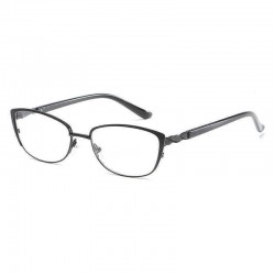 Men Women Comfortable Pure Color Reading Glasses Square Metal Full-frame Anti-fatigue Reading Glasses