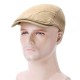 Men Women Cotton Adjustable Painter Beret Caps Retro Outdoor Peaked Forward Hat