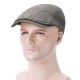 Men Women Cotton Adjustable Painter Beret Caps Retro Outdoor Peaked Forward Hat