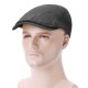 Men Women Cotton Adjustable Painter Beret Caps Retro Outdoor Peaked Forward Hat