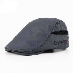 Men Women Cotton Breathable Painter Beret Caps Casual Adjustable Newsboy Cabbie Flat Hat