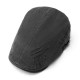 Men Women Cotton Embroidery Double-Sided Adjustable Painter Beret Caps Newsboy Flat Hat