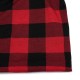 Men Women Cotton Plaid Slouchy Beanie Cap Scarf Outdoor Print Double Layers Turban Hat