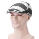 Men Women Cotton Stripe Beret Caps Duck Hat Sunshade Casual Outdoors Peaked Forward Cap