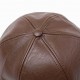 Men Women Earmuffs Artificial Leather Baseball Cap Outdoor Adjustable  Dad Peaked Hat