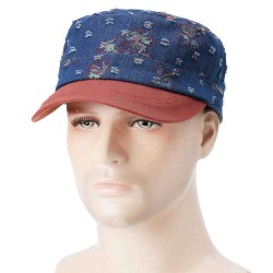 Men Women Embroidered Duck Flat Hats Sunscreen Casual Outdoors Caps