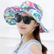 Men Women Foldable Camouflage Fisherman Hat Summer Wide Brim Couple Outdoor Fishing Visor Cap