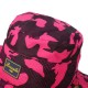 Men Women Foldable Camouflage Fisherman Hat Summer Wide Brim Couple Outdoor Fishing Visor Cap