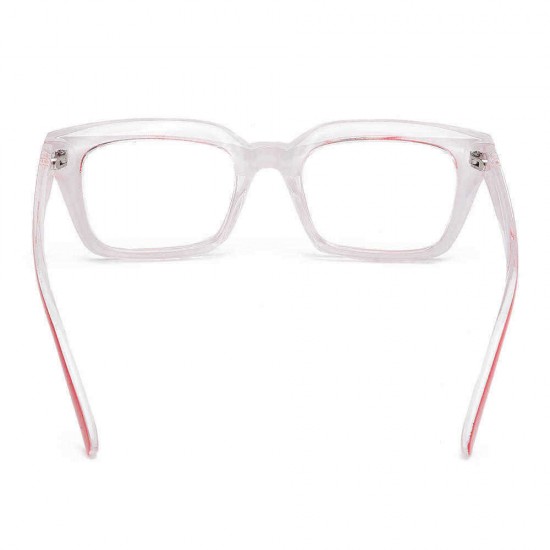 Men Women HD Anti-Fatigue Square Frame Reading Glasses Casual Presbyopic Glasses