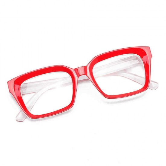 Men Women HD Anti-Fatigue Square Frame Reading Glasses Casual Presbyopic Glasses