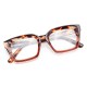 Men Women HD Anti-Fatigue Square Frame Reading Glasses Casual Presbyopic Glasses