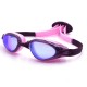 Men Women HD Waterproof Anti-fog Electroplating Swimming Goggles Silicone Anti-UV Glasses with Case