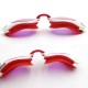 Men Women HD Waterproof Anti-fog Electroplating Swimming Goggles Silicone Anti-UV Glasses with Case