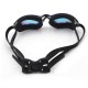 Men Women HD Waterproof Anti-fog Swimming Goggles PC Anti-UV Eyewear Glasses with Case