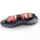 Men Women HD Waterproof Anti-fog Swimming Goggles PC Anti-UV Eyewear Glasses with Case