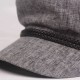 Men Women Linen Sunshade Military Army Cap Casual Breathable Durable Flat Top Hats