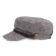 Men Women Linen Sunshade Military Army Cap Casual Breathable Durable Flat Top Hats