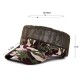 Men Women Mesh Clamouflage Flat Top Sun Hat Baseball Peaked Cap