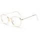 Men Women Metal Round Retro Glasses Ultra Light Frame Reading Glasses Frame