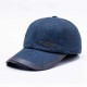 Men Women Middle-aged Cotton Baseball Cap Outdoor Sport Earmuffs Warm Peaked Cap