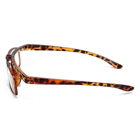 Men Women Multipurpose Clamshell Flip-up High-end Reading Glasses HD Anti-UV Presbyopia Glasses