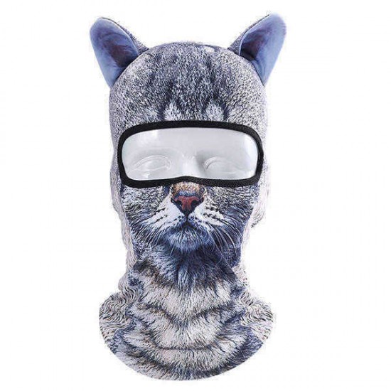 Men Women Outdoor 3D Animal Balaclava Hat Cycling Bicycle Ski Full Face Mask