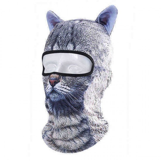 Men Women Outdoor 3D Animal Balaclava Hat Cycling Bicycle Ski Full Face Mask