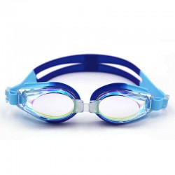 Men Women Outdoor Casual Electroplating Swimming Goggles Anti-fog Silicone Goggles