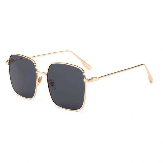 Men Women Outdoor Casual Square Big Frame Sunglasses Myopia Glasses