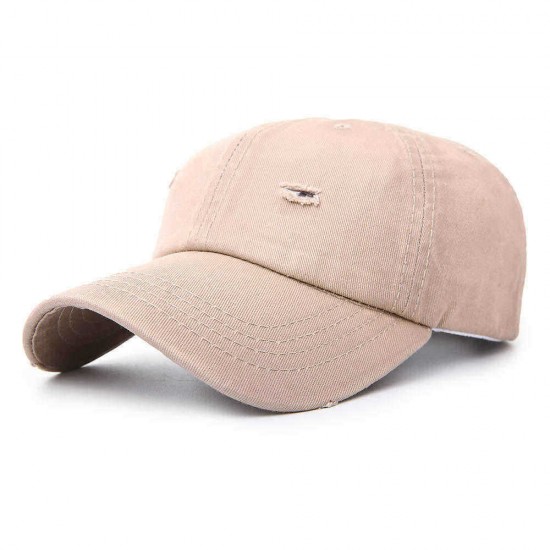 Men Women Outdoor Sport Cotton Baseball Cap Leisure Visor Sunscreen Peaked Cap