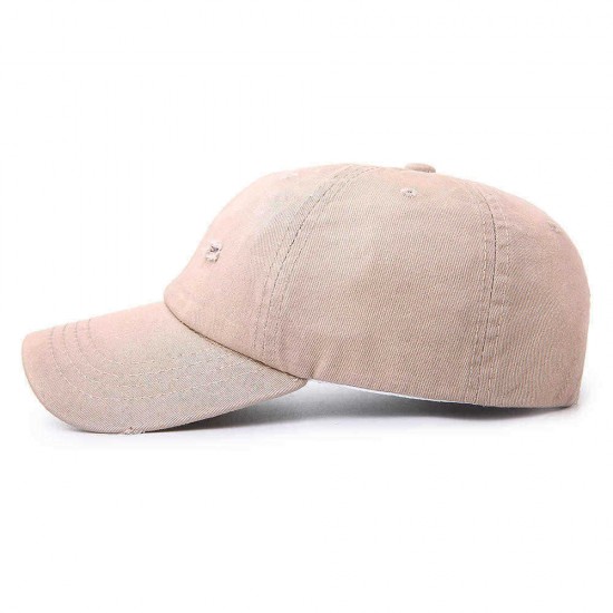 Men Women Outdoor Sport Cotton Baseball Cap Leisure Visor Sunscreen Peaked Cap