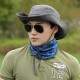 Men Women Outdoor UV-Proof Jungle Gardening Sun Hat Leisure Cowboy Fishing Sunshade Fisherman Hat