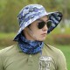 Men Women Outdoor UV-Proof Jungle Gardening Sun Hat Leisure Cowboy Fishing Sunshade Fisherman Hat