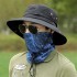 Men Women Outdoor UV-Proof Jungle Gardening Sun Hat Leisure Cowboy Fishing Sunshade Fisherman Hat