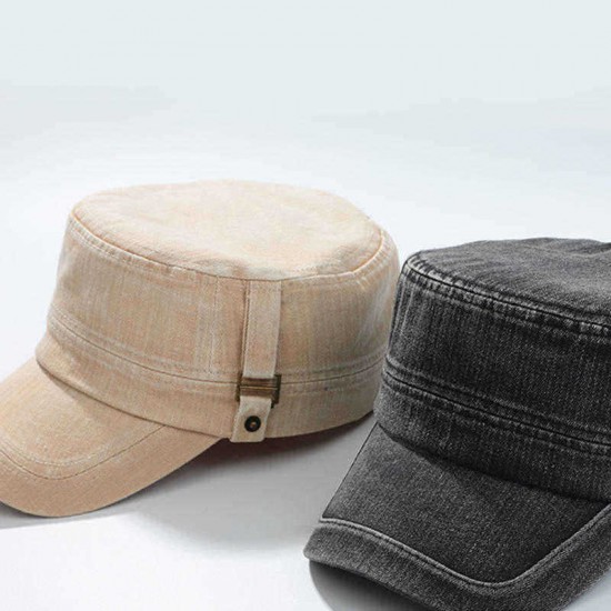 Men Women Outdoor Vintage Flat Hats Retro Trend Cap All Seasons Hat