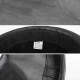 Men Women PU Leather Plain Weave Crimping Brim Casual Jazz Top Hat