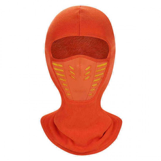 Men Women Plus Velvet Balaclava Cycling Ski Face Mask Thicken Fleece Caps Dustproof Mask